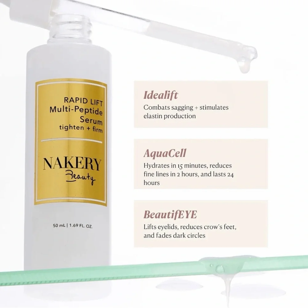 ✨ Nakery Beauty Rapid Lift Multi-Peptide Serum ✨